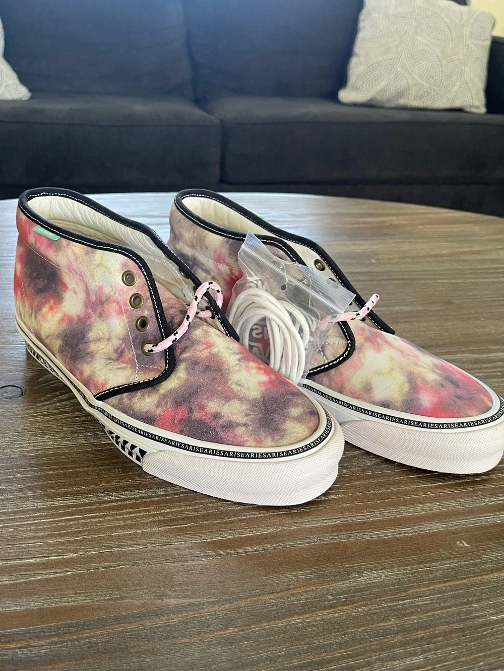 Vault by VANS x‎ ARIES OG Chukka Boots Tie-Dye Men's Size 10 Streetwear